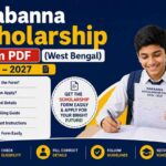 Nabanna Scholarship Form pdf